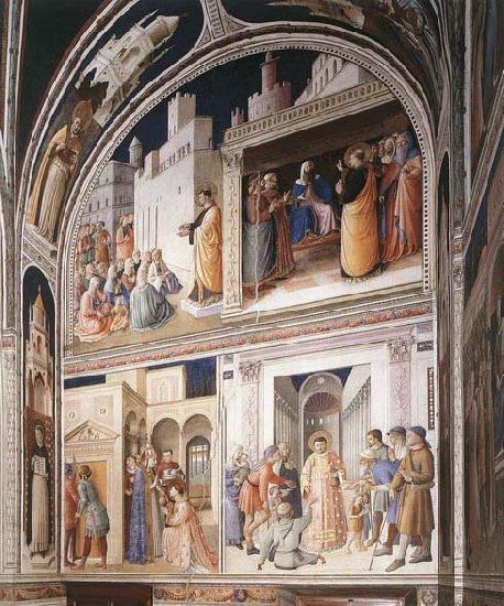 Fra Angelico Scenes from the Lives of Sts Lawrence and Stephen France oil painting art